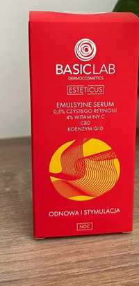 BASICLAB- Emulsyjne serum z 0,5% czystego retinolu