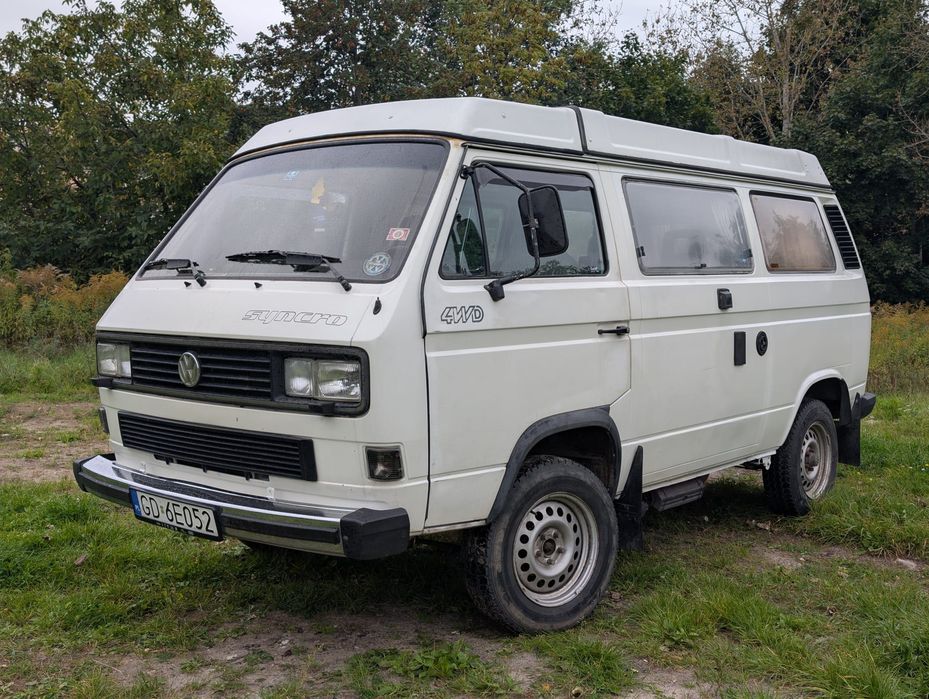 Volkswagen T3 Westfalia Syncro  2.1 Benzyna  LPG 2 blokady + decoupler
