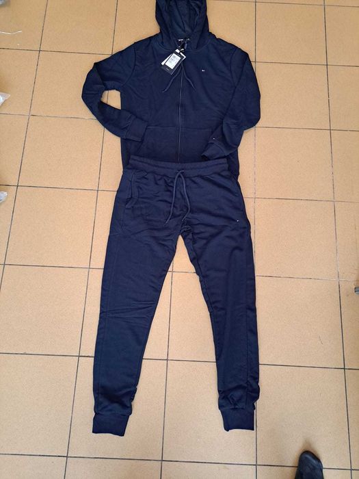Komplety dresu męskie Tommy Hilfiger komplet dres maly znaczek Premium