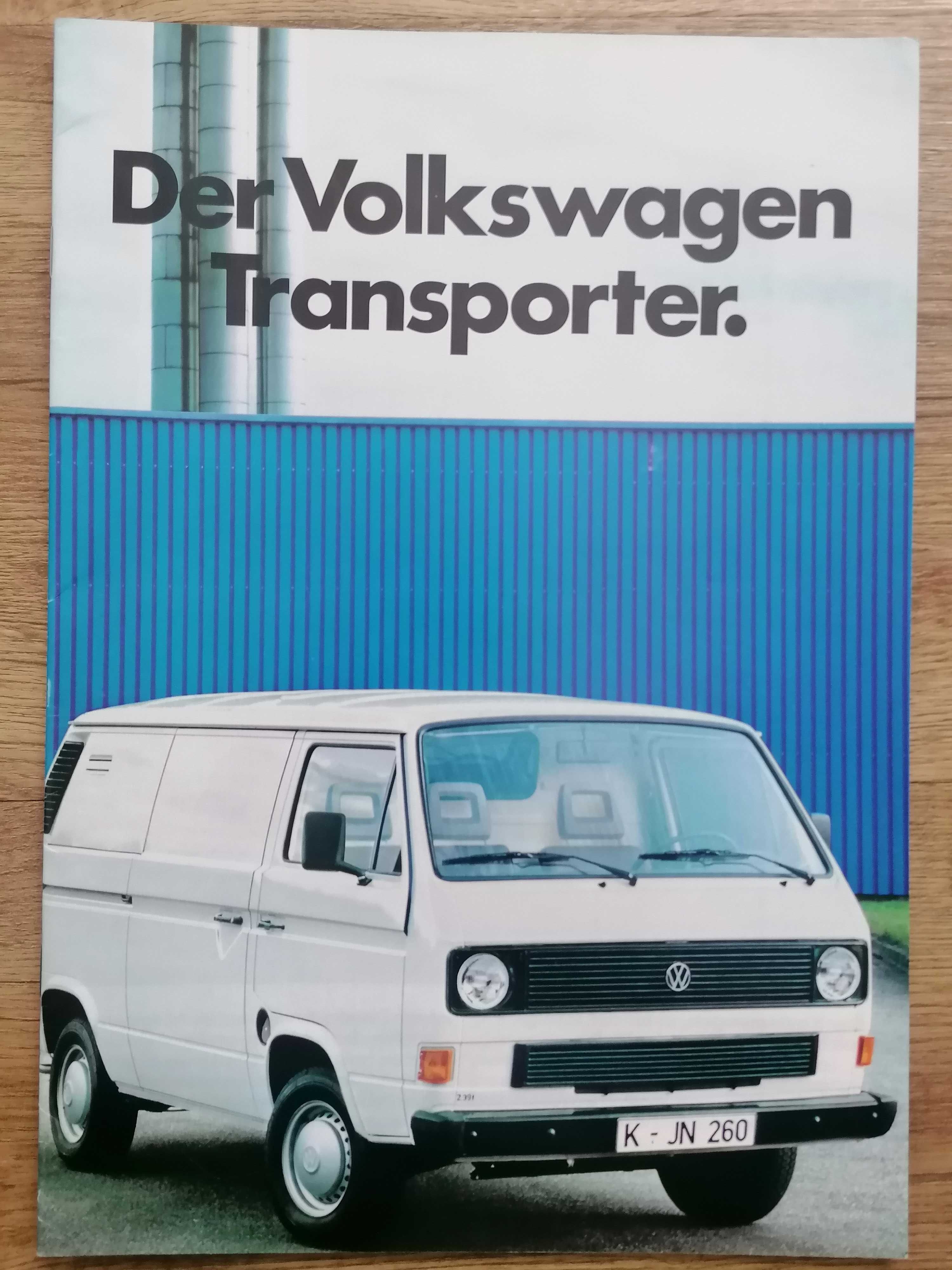 Prospekt VW T3 Transporter