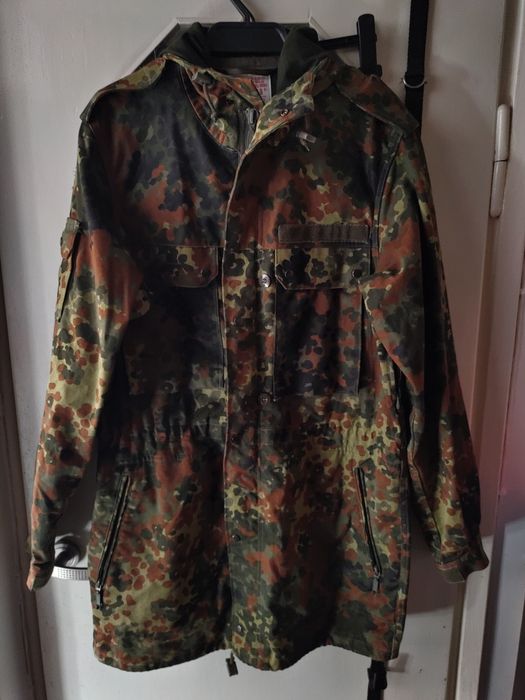 Kurtka, parka BW, kamuflaż Flecktarn, rozmiar 6, nowy/idealny stan!