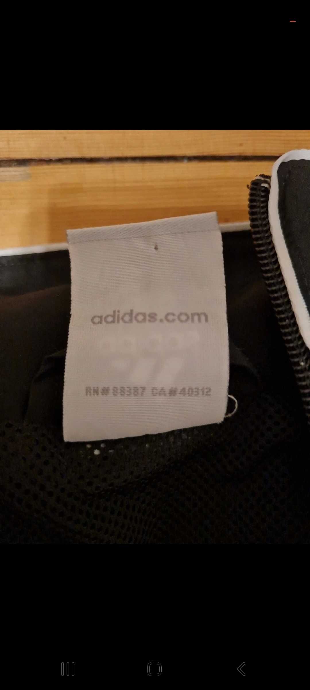 Adidas kurtka przeciwwiatrowa rozmiar S