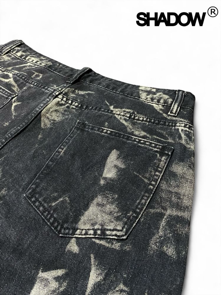Baggy jeans “Marquina” | Широкі джинси чорні sk8 type opium y2k rap