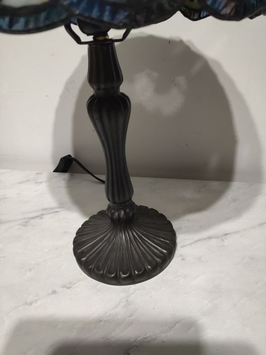 Tiffany lampa witrażowa stołowa / nocna