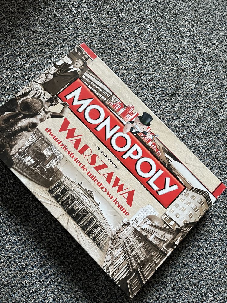 Gra planszowa Monopoly Dwudziestolecie Międzywojenne unikat