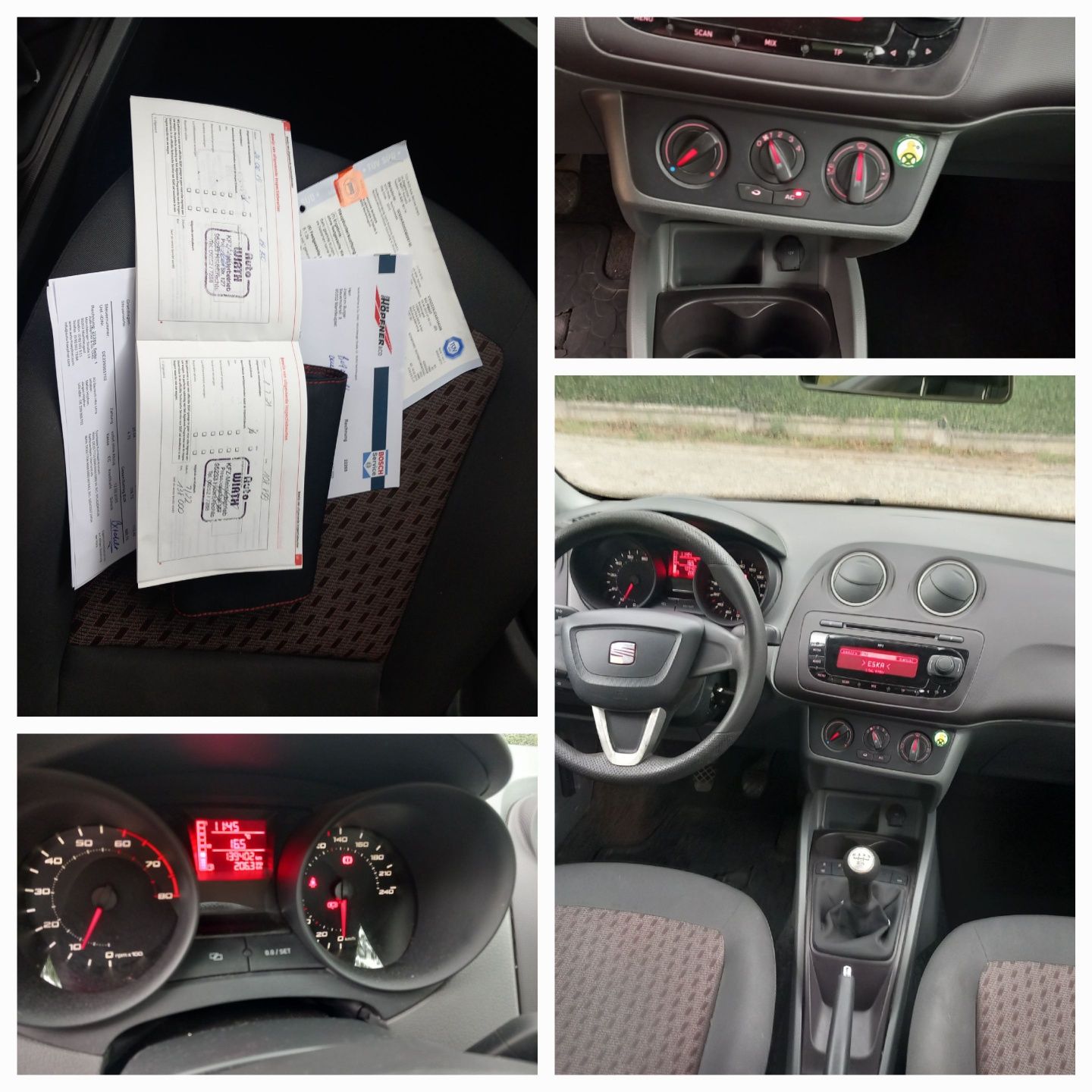 Seat Ibiza Lift 1.4Mpi 85ps 130tys.km . Klima  Alu okazja zobacz