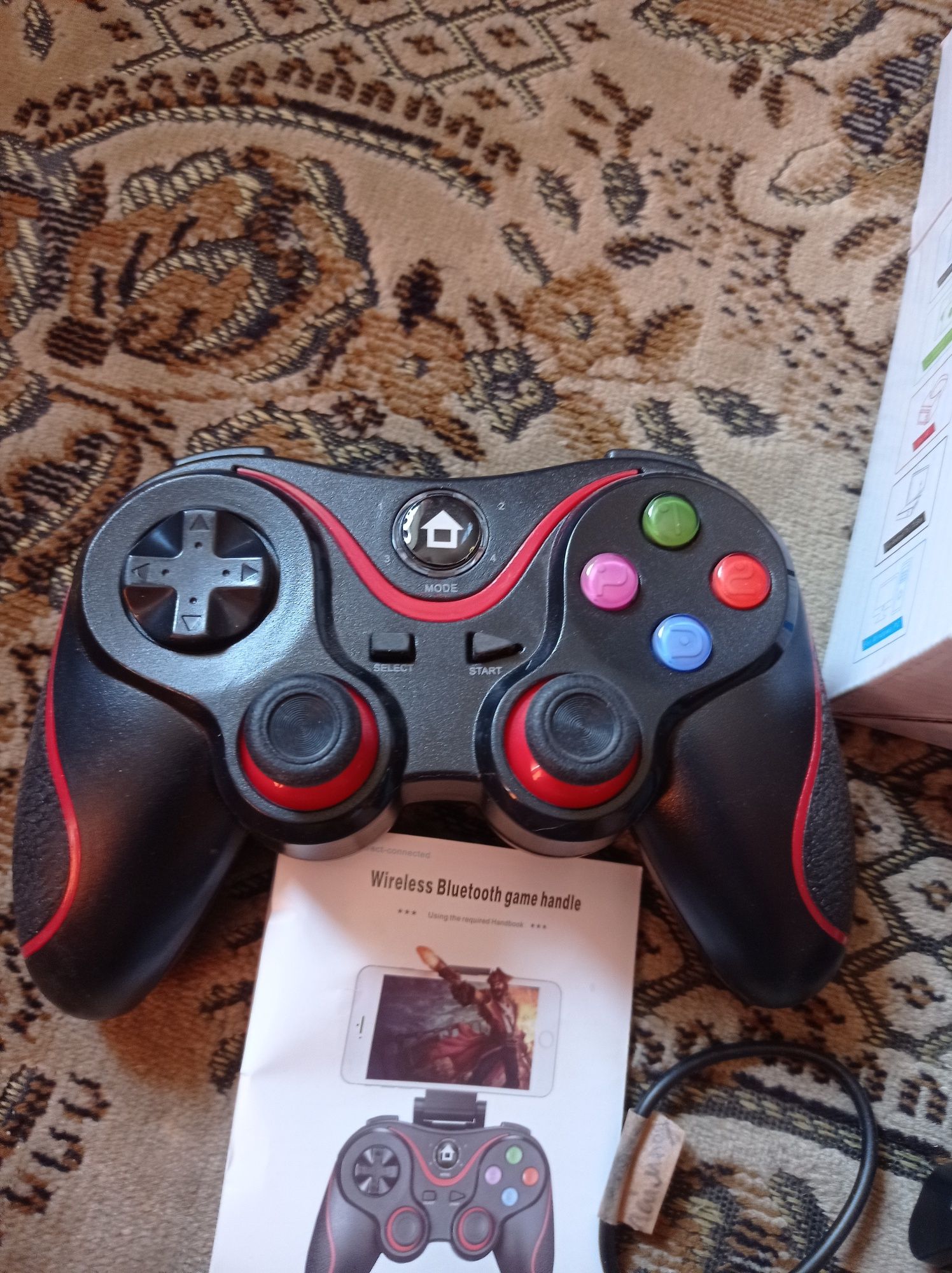 Руль джойстик геймпад Gamepad Bluetooth V8