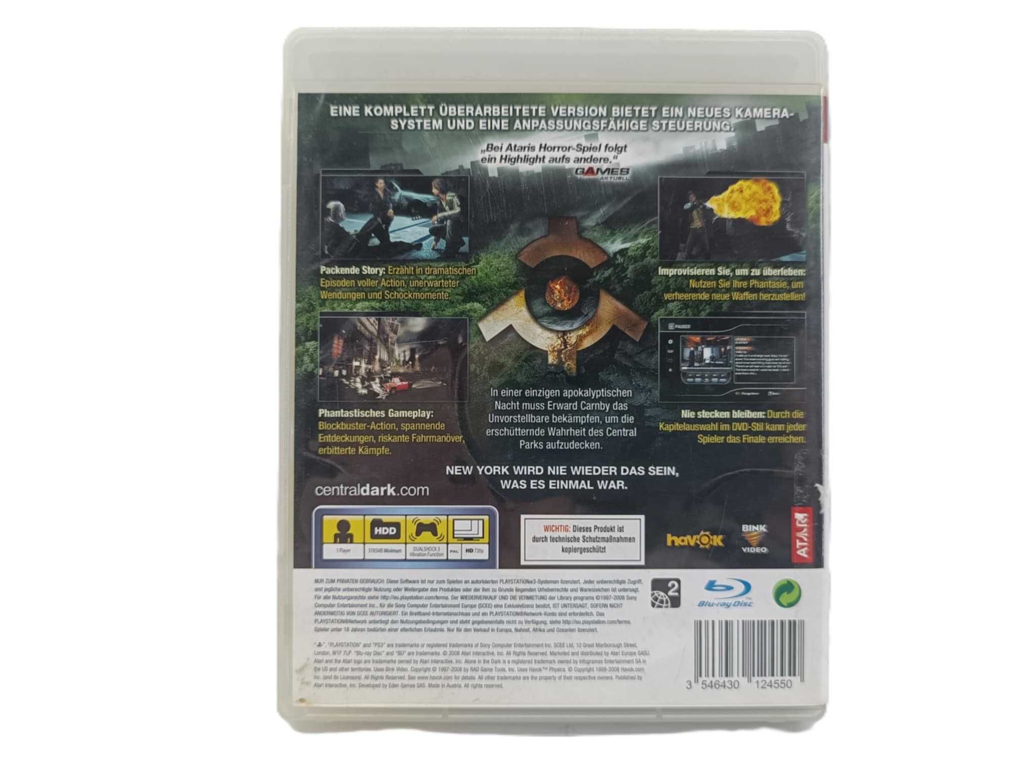 Gra PS3 Alone in the Dark INFERNO