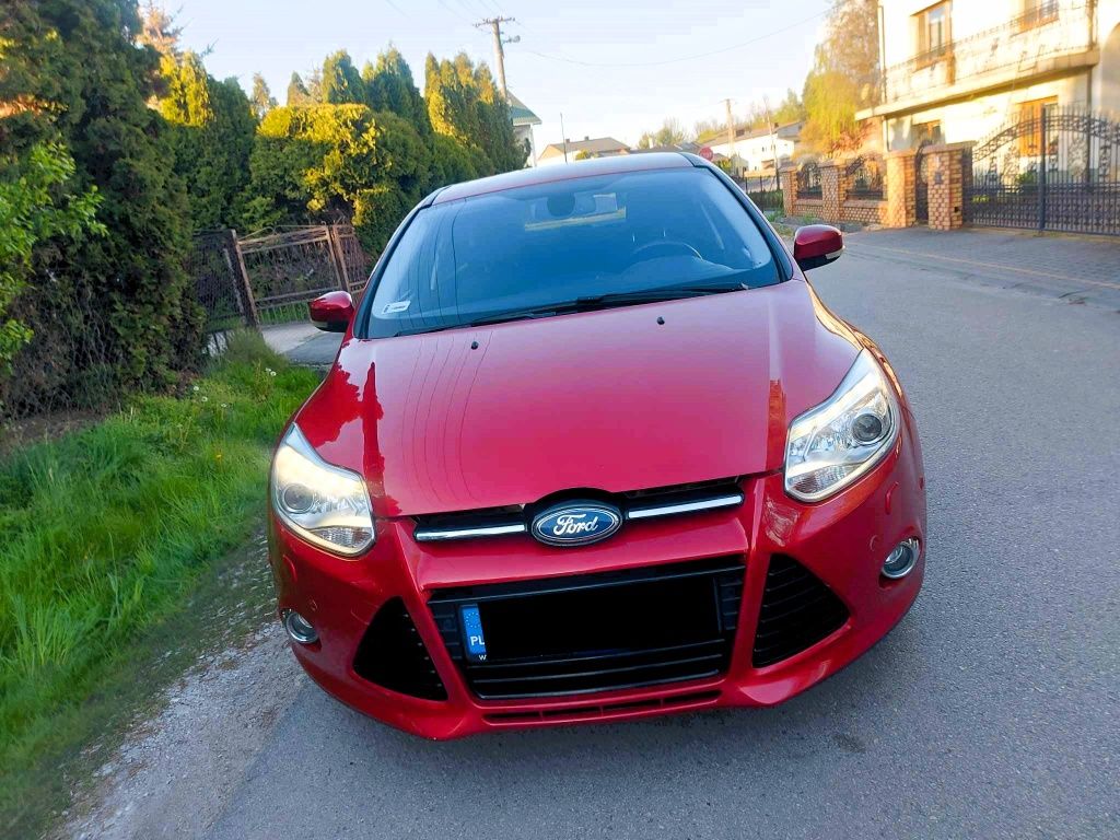 Bezwypadkowy Focus,1.6 turbo 150koni,TITANIUM!LED!Tylko 138.000km!