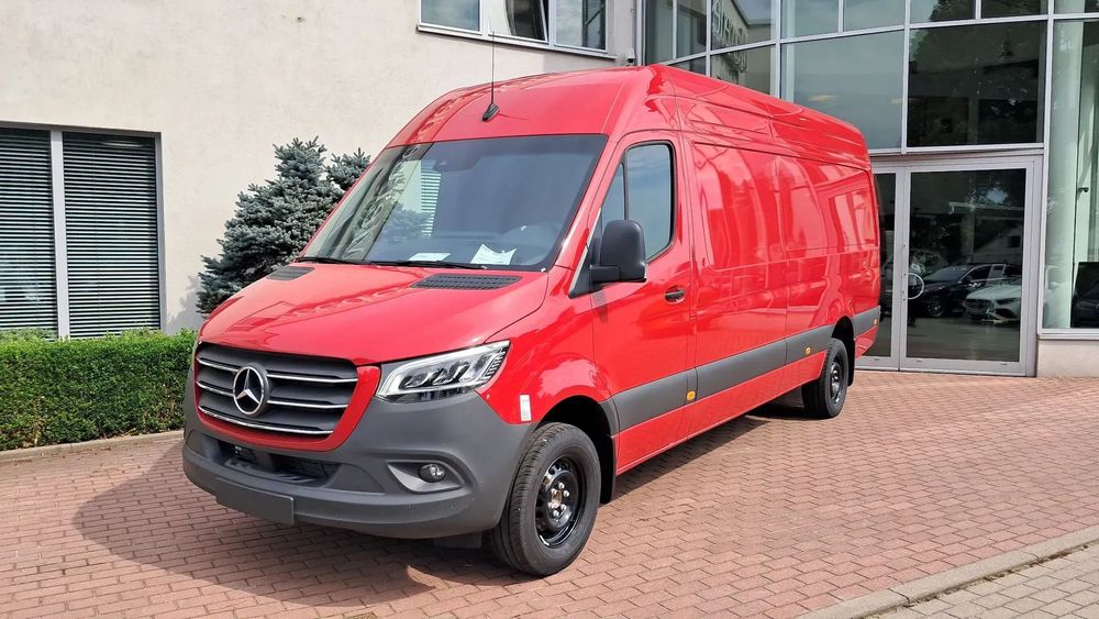 Mercedes-Benz Sprinter 319CDI  Automat, Led,Hak, Hydraulika Fotela, Martwe Pole, Dostępny, Rok 2024 !