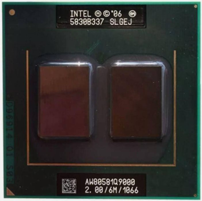 Процесор для ноутбука Intel Core 2 Quad Q9000 2.0GHz/6M/45W Socket P
