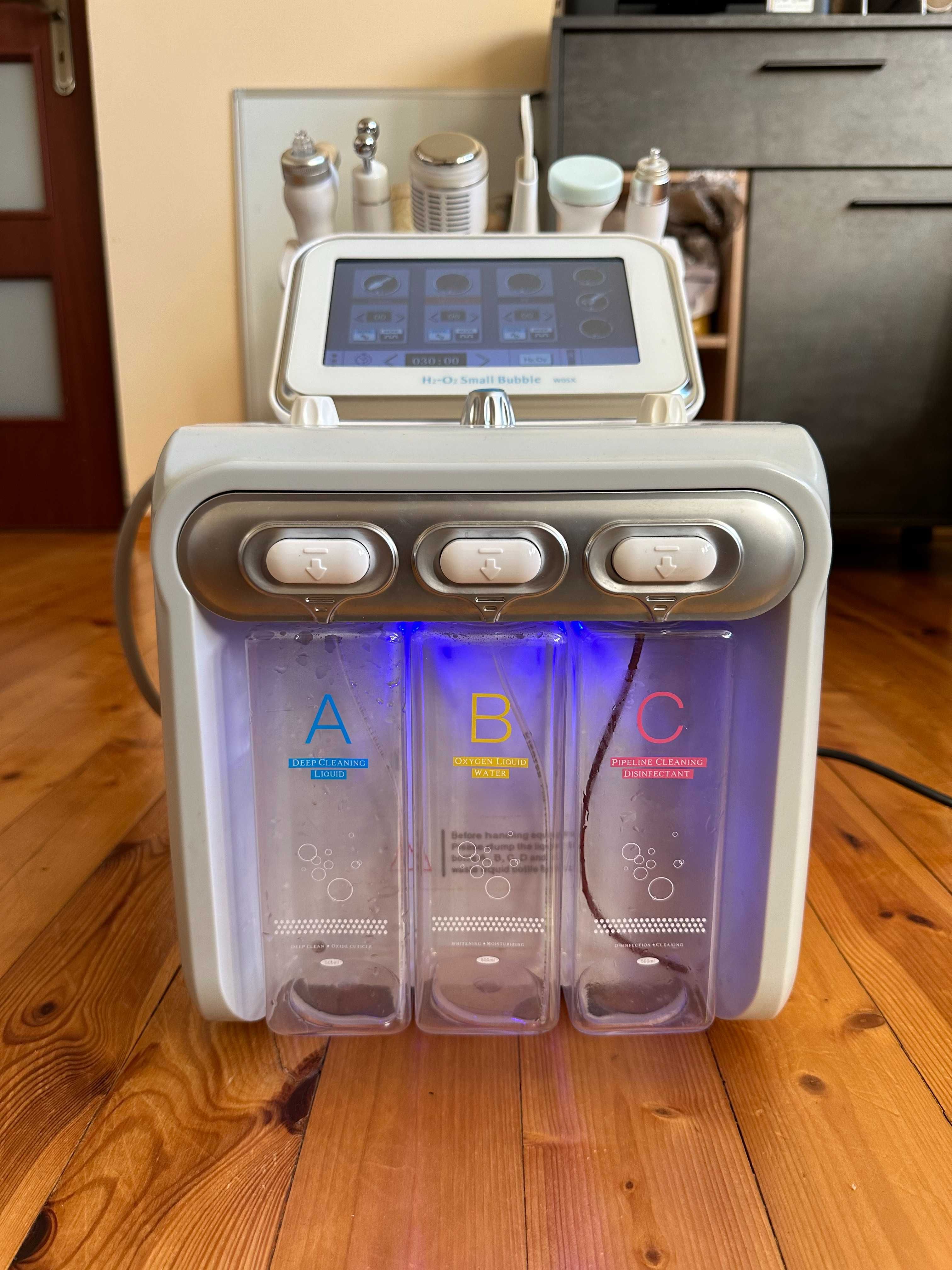 Urządzenie do oczyszczania wodorowego 6w1 Aqua peel H2
