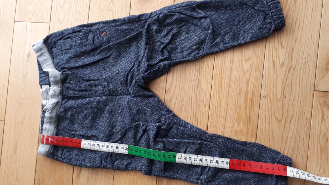 Zestaw, komplet Zara, spodnie, kamizelka, sweterek 98/104, spodenki