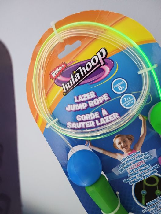 NOWA! Laserowa skakanka Hula Hoop