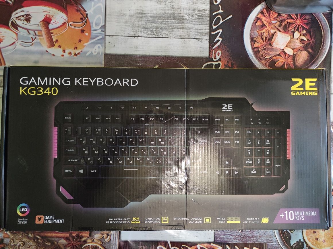 Клавіатура 2E Gaming KG340