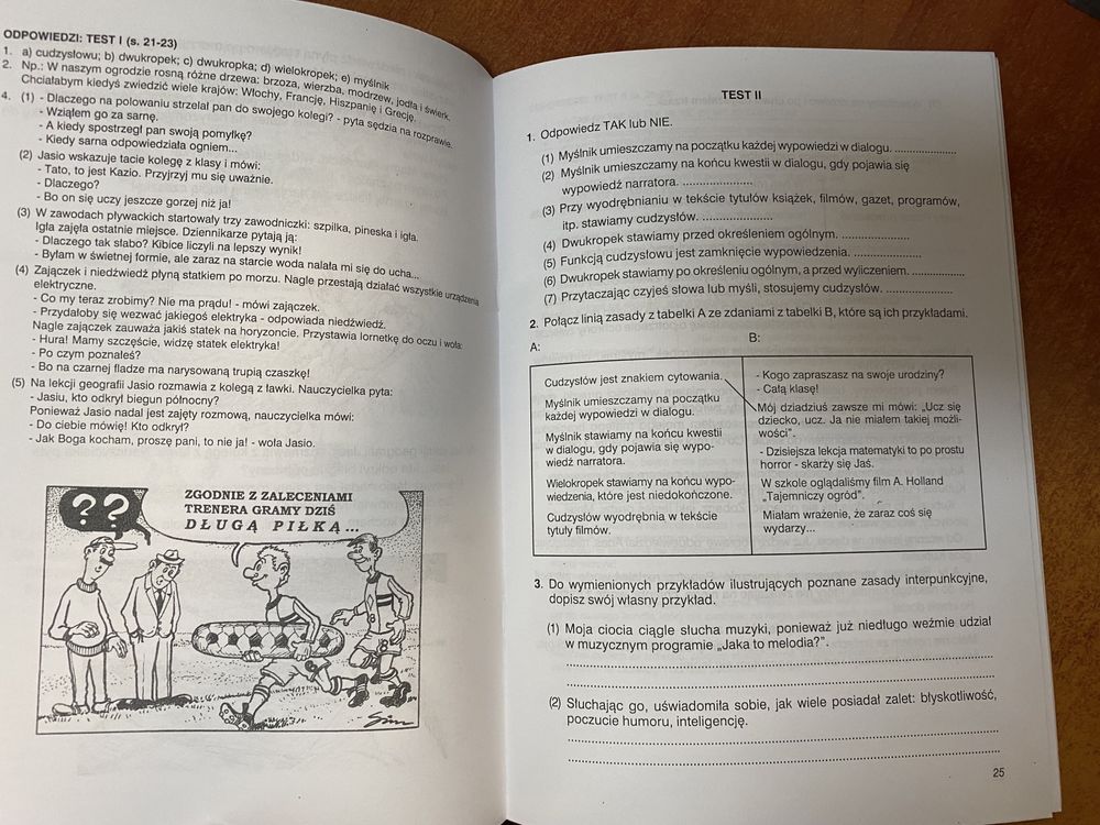 Książka - Korepetycje z gramatyki klasa 4-6 cz.2