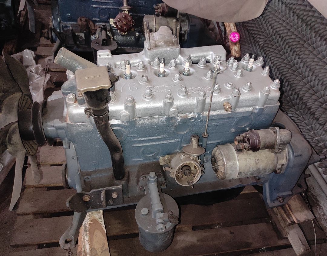 Двигатель мотор движок Газ 51 52 Львовский погрузчик ремонт