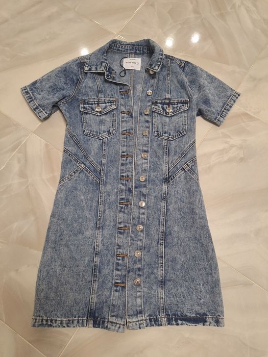 Джинсовий сарафан, плаття