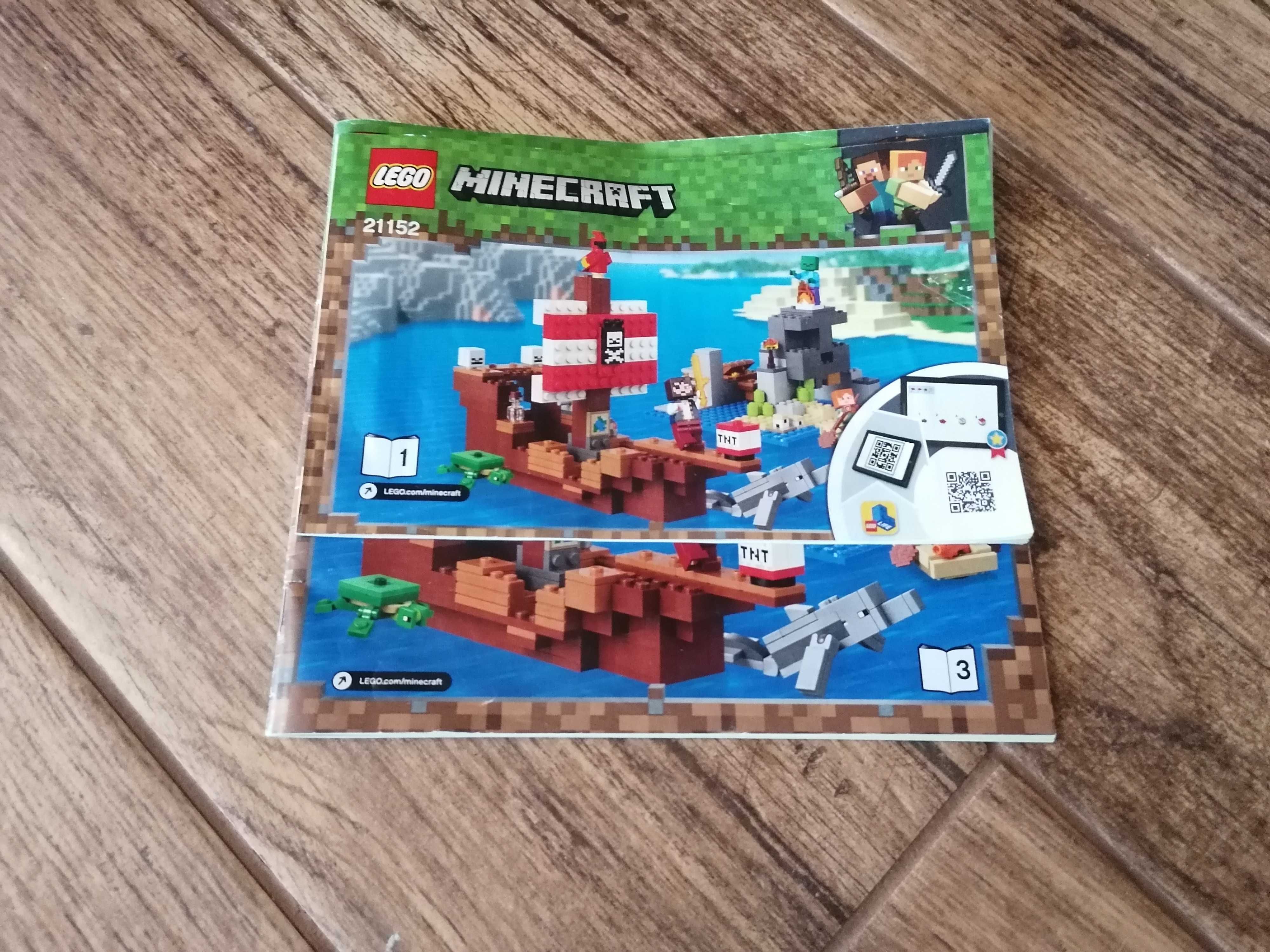 LEGO 21152 Minecraft - Przygoda na statku pirackim