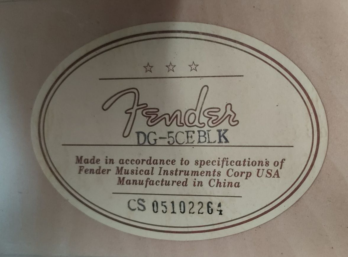 Fender Gitara elektroakustyczna