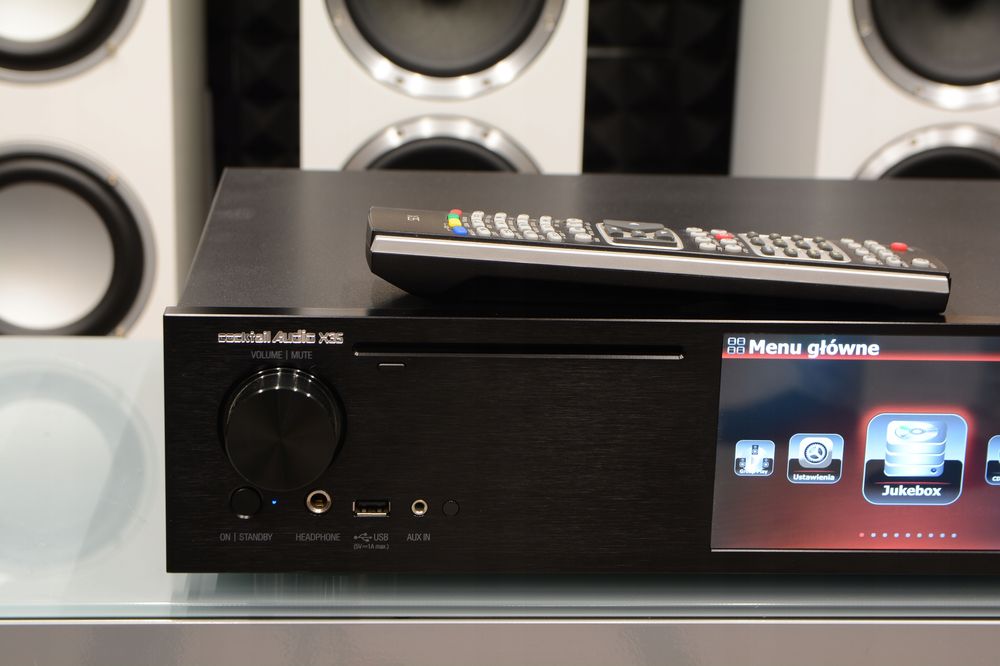 amplituner sieciowy wzmacniacz stereo Cocktail Audio CA-X35 HDD