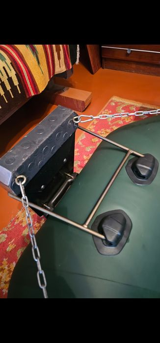 Продам комплект лодка колибри к240 + мотор парсун 2.6