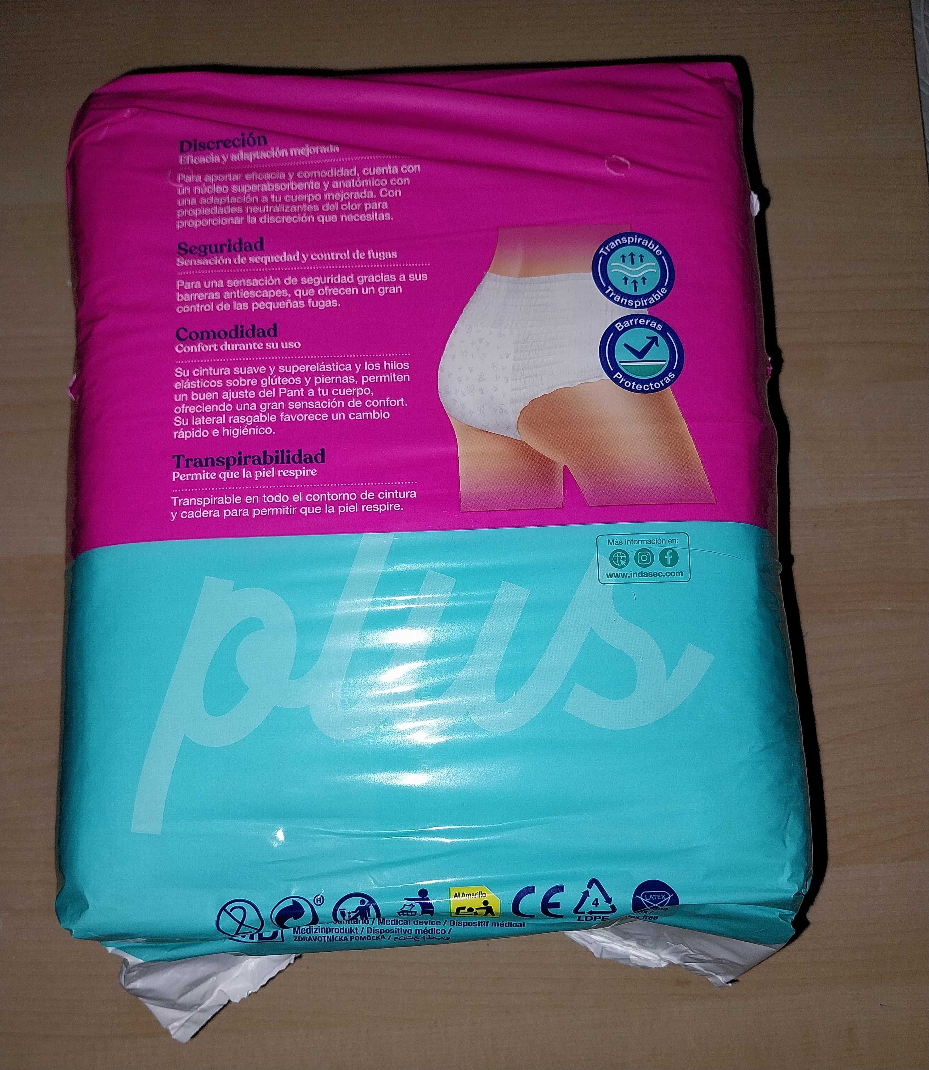 Fralda Cueca de Incontinência Adulto - Indasec Pants Discrete