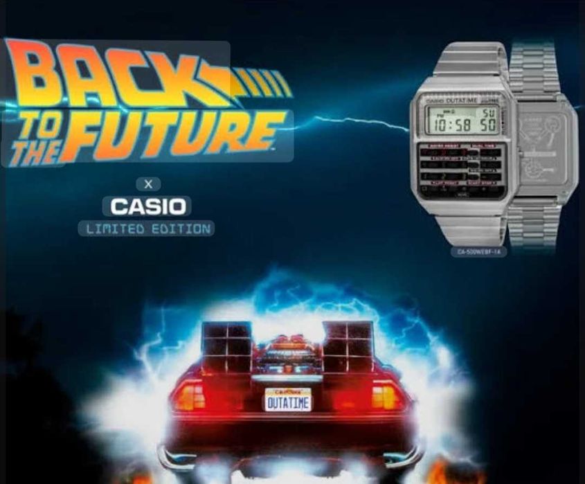 Casio Back to the Future 40th Anniversary – nowy, limitowany zegarek!
