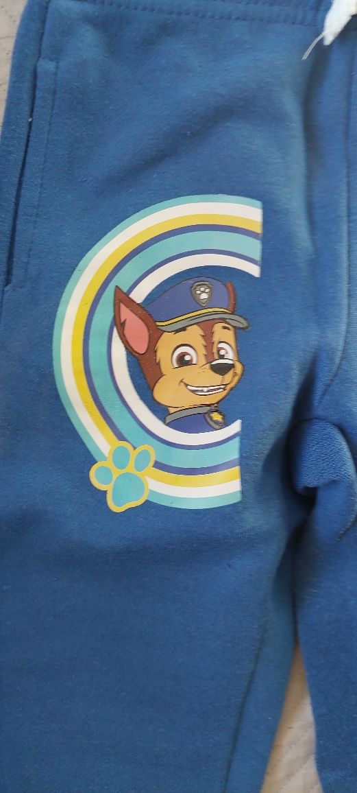 Spodnie dresowe bluza 98 104 komplet dresowynowe Psi Patrol