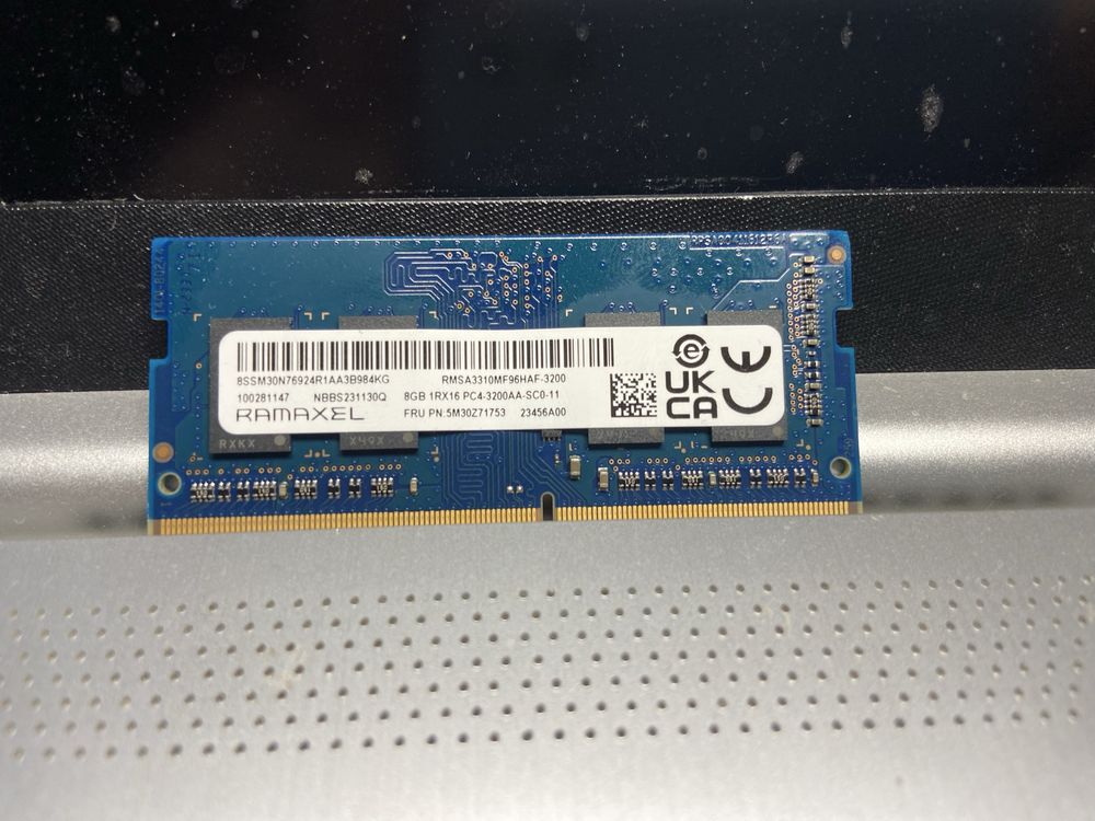пам'ять ramaxel ddr4 sodimm 8gb 3200mhz
