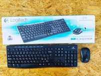 Logitech klawiatura+mysz zestaw nowy