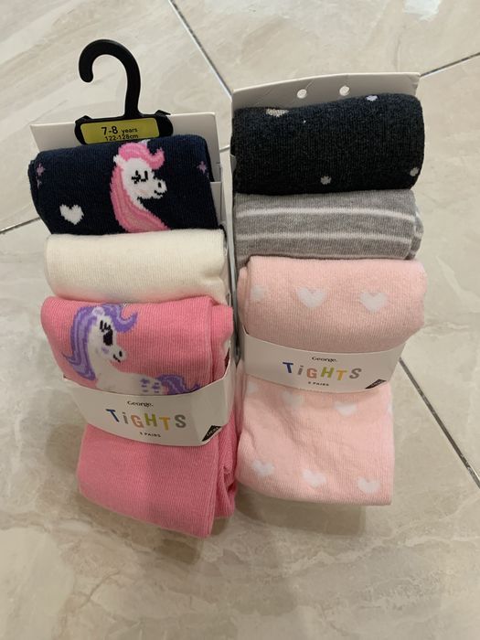 Колготи George 3-4,5-6,7-8,9-10,колготи Hm , колготи для дівчинки