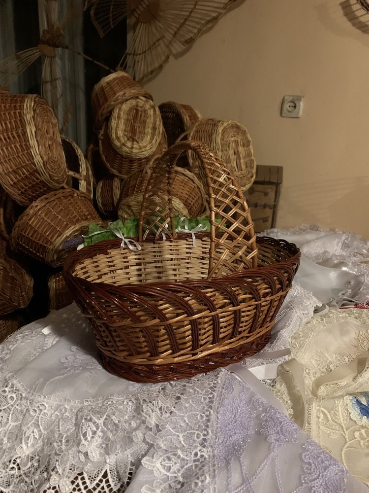 Корзина из лозы / корзина з лози / корзина на пасху / Из лози
