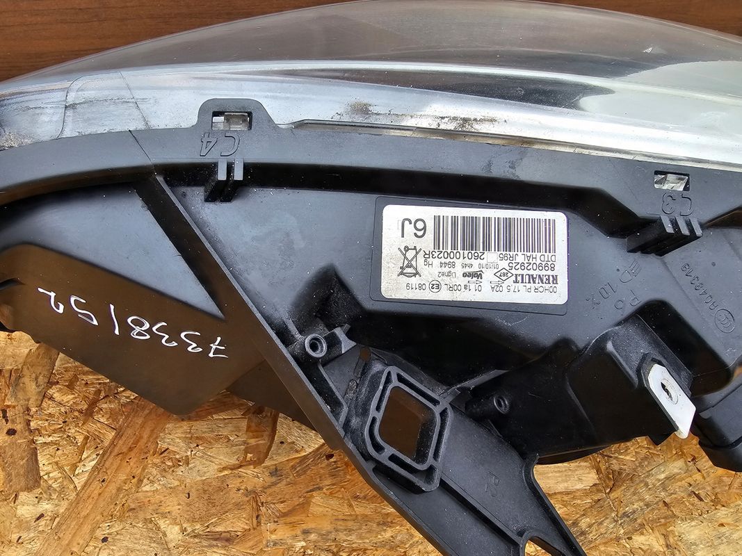 Renault Megane Scenic Iii 09-16r Lampa Prawy Przód Prawa Przednia ciem