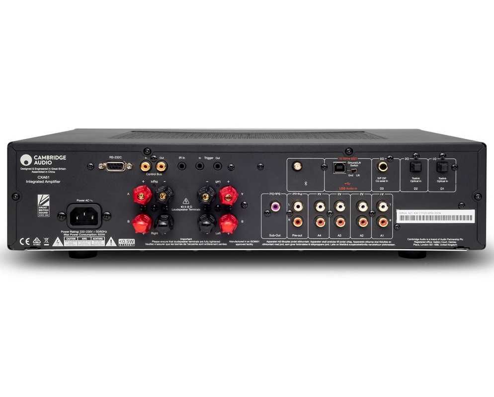 Cambridge Audio CXA61 Wzmacniacz + Odtwarzacz WiiM PRO Plus SKLEP RATY