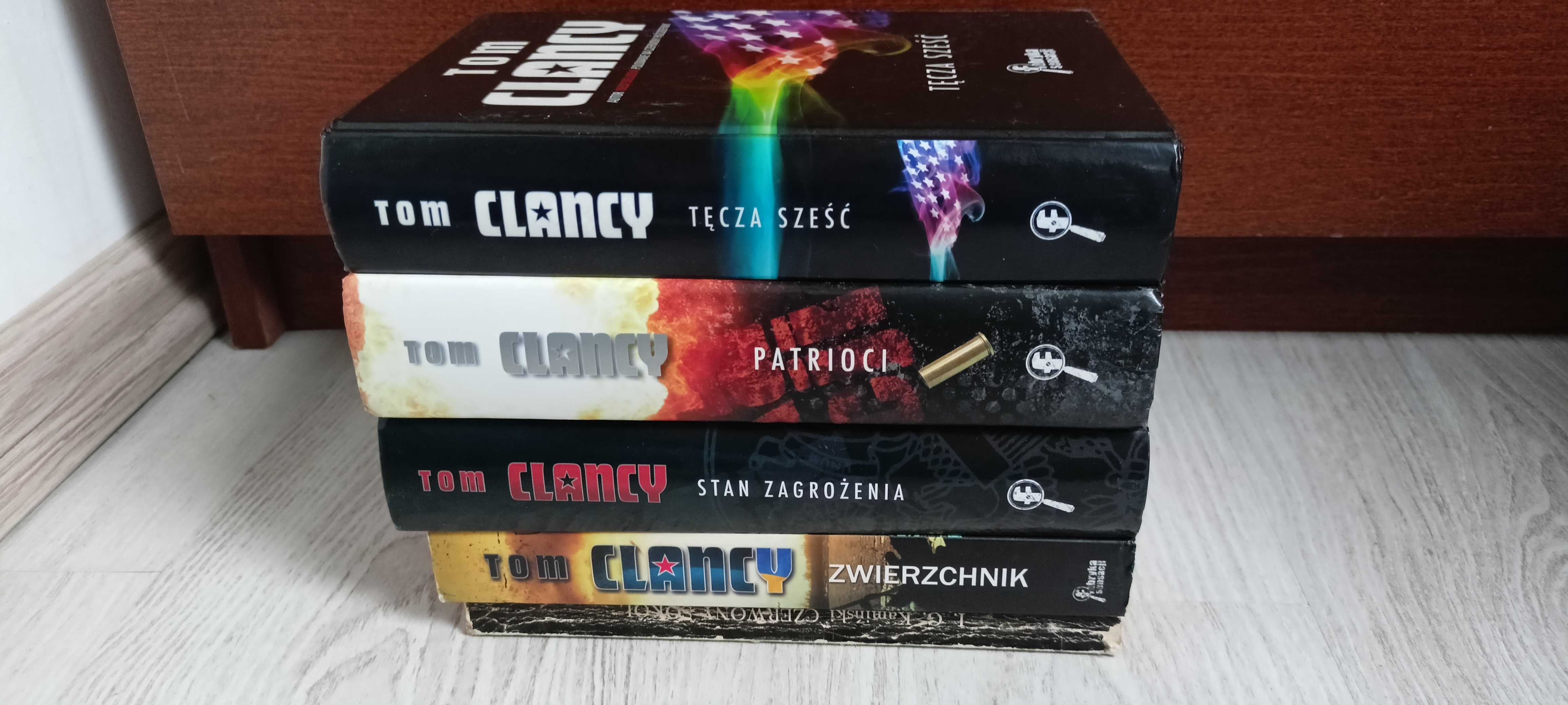 TOM CLANCY Tęcza Sześć + Stan zagrożenia + Patrioci + Zwierzchnik
