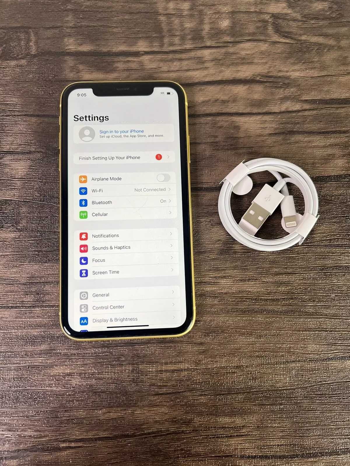 Apple iphone 11 128gb amarelo bateria 100% garantia