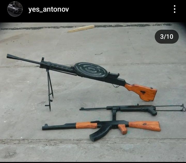 Макет Автомата Калашникова