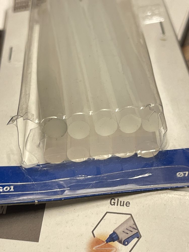 DREMEL GlueGun 910 Pistolet klejenia klejarka klej na gorąco wkłady 10