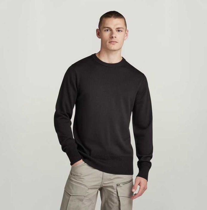 G-Star Raw, 100% мериносова вовна щільний светр, оригінал    L/XL