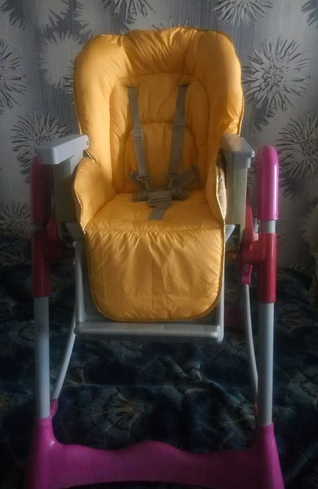 Стульчик кресло для кормления 4+ с новым чехлом Bambi
