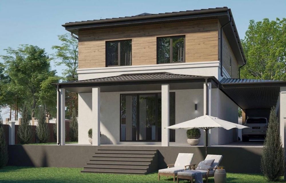 Продаж будинку на 5 сотках в Ірпені, закрите КМ, газ