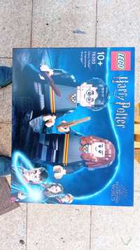 Kit LEGO Novo, raro e selado. Harry Potter e Hermione Granger grande.