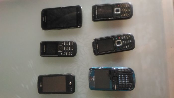 Telemóveis diversos ( 7 unidades )