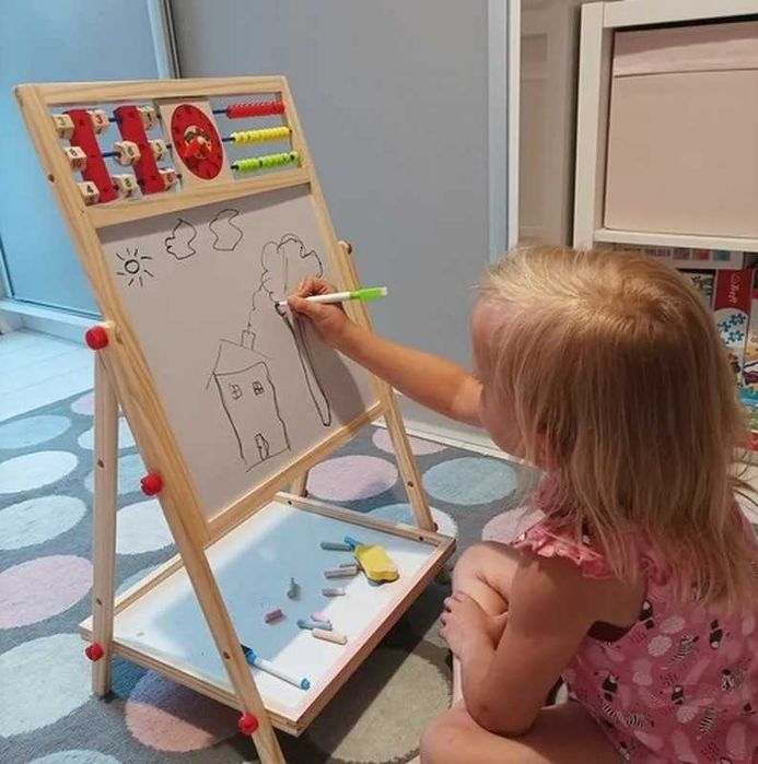 Навчальна дошка для малювання Kruzzel 22472 Полща Мольберт