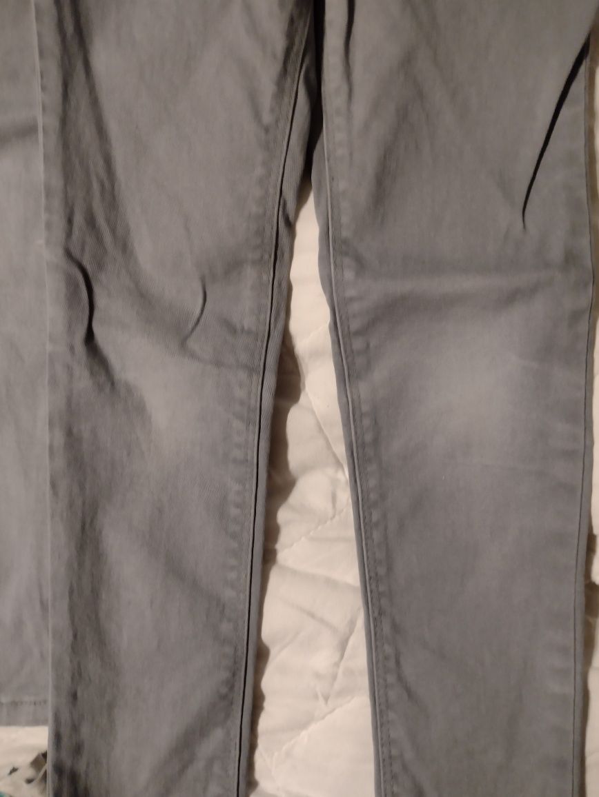 Spodnie jeansowe 122cm 2szt