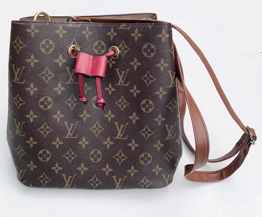 Torebka Torba Louis Vuitton Worek Lv Brązowa NeoNoe Monogram