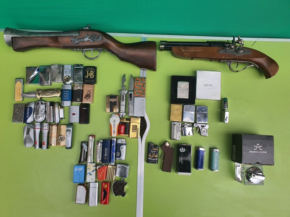 Зажигалки Zippo пьеза