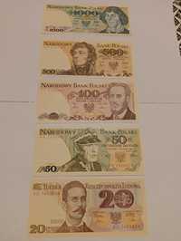 Banknoty obiegowe PRL