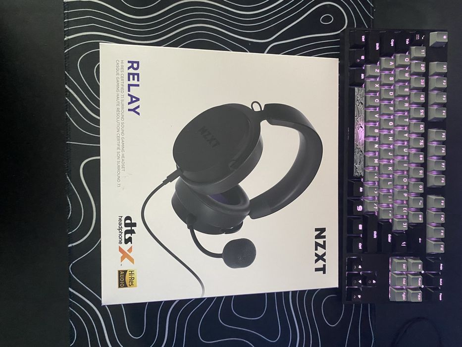 Słuchawki gamingowe NZXT Relay Black